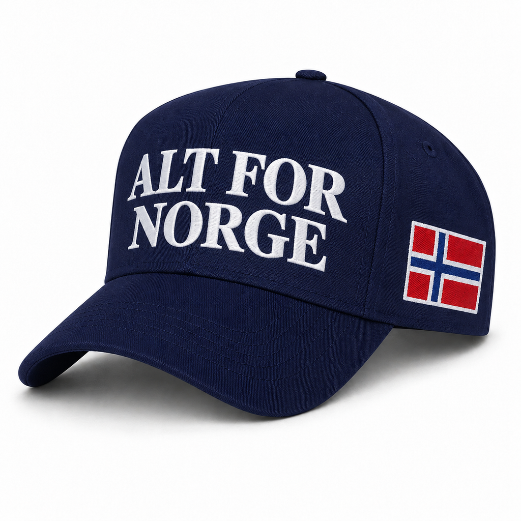 Alt For Norge - Blå caps