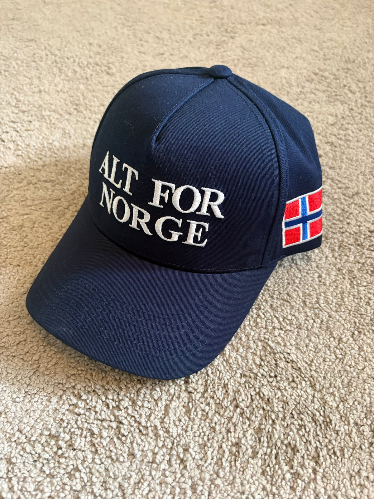 Alt For Norge - Blå caps